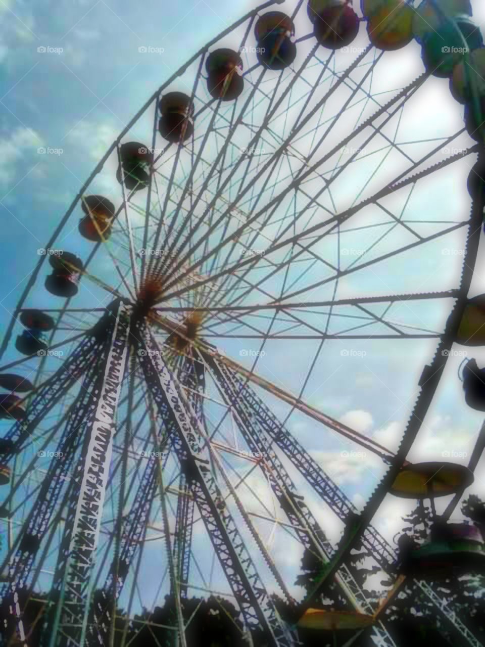 Great Wheel. Thr best view at Knoebel's Amusement Park, in central Pennsylvania