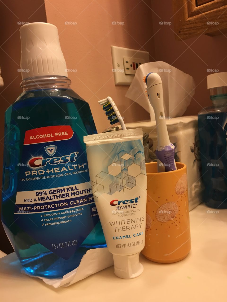 Oral care products from crest 