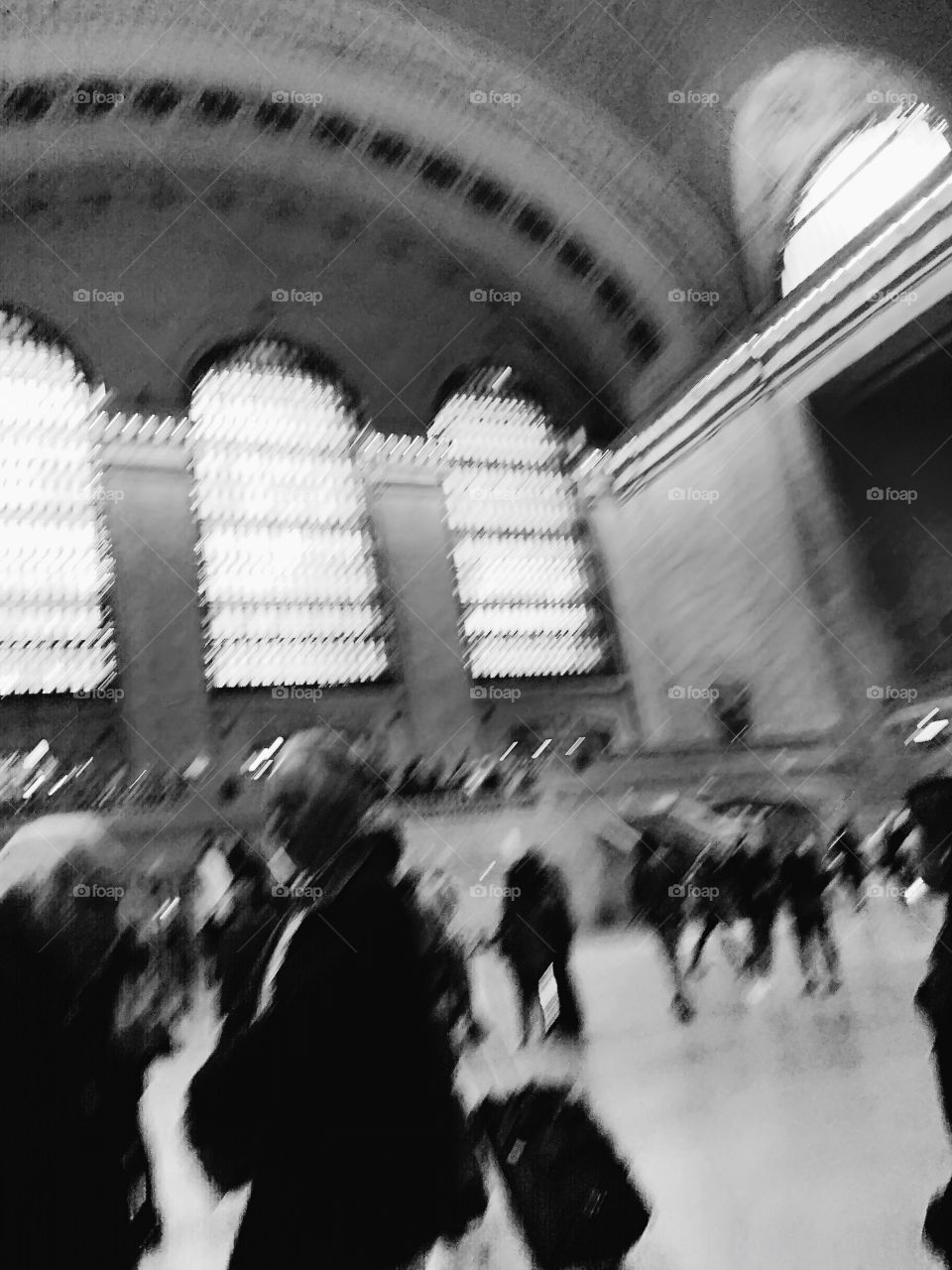 New York City Grand Central Station is filled with travelers. All racing against the clock to arrive on time.