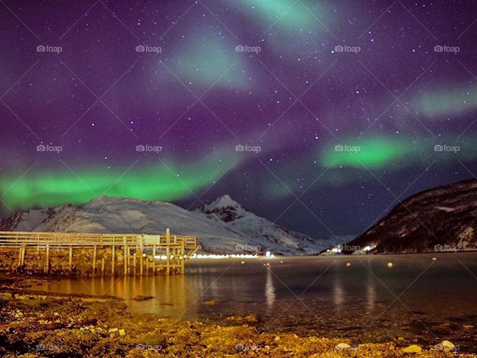 Chasing the northern lights in Tromsø, Norway