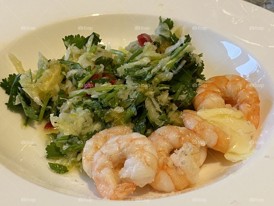 Healthy Food on a plate 