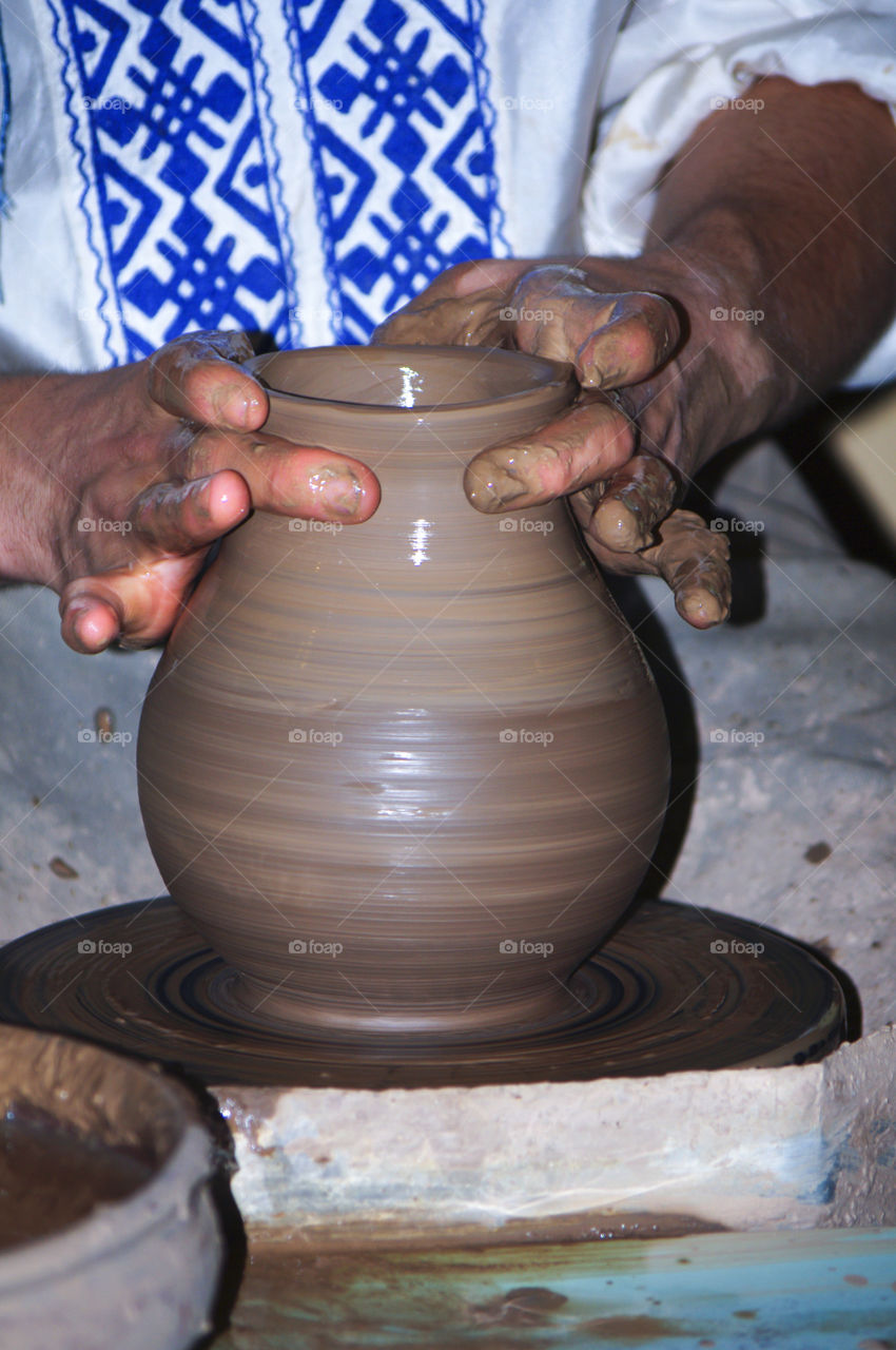 pottery