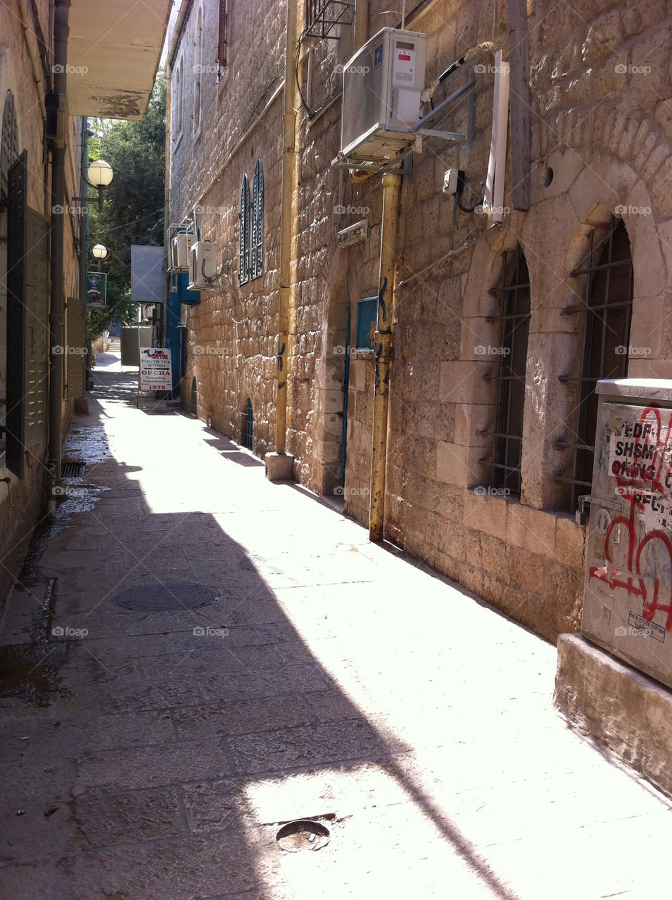 concrete hallway israel jerusalem by elad013