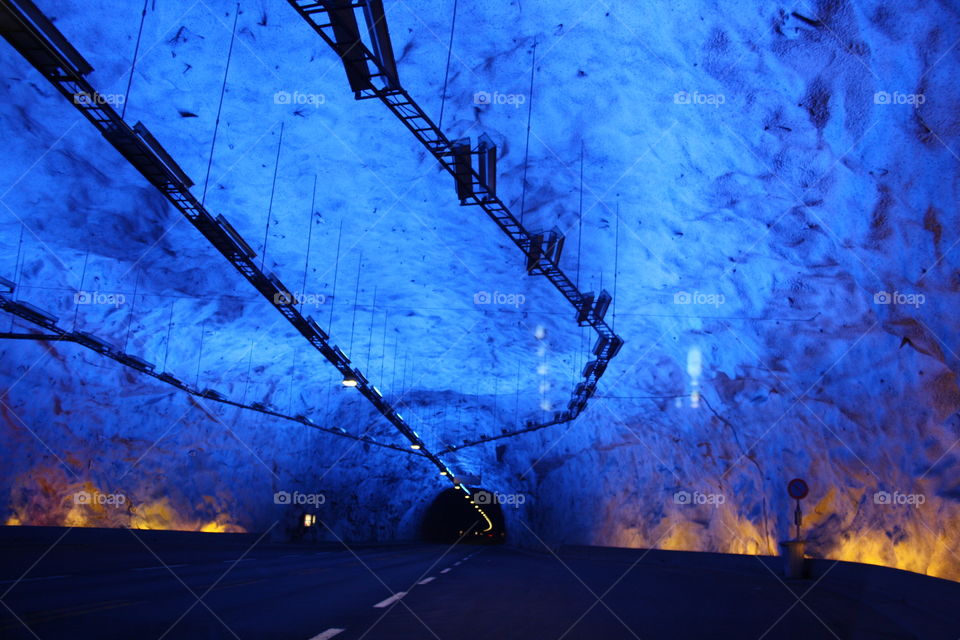 Laerdalstunnel Norway

