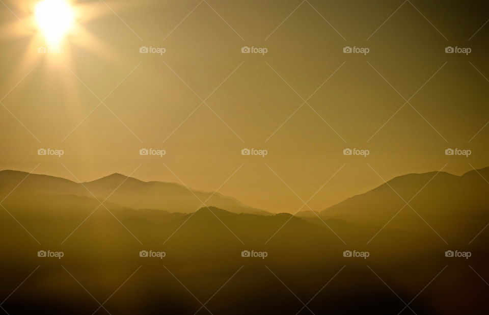 Scenics view of sunrise