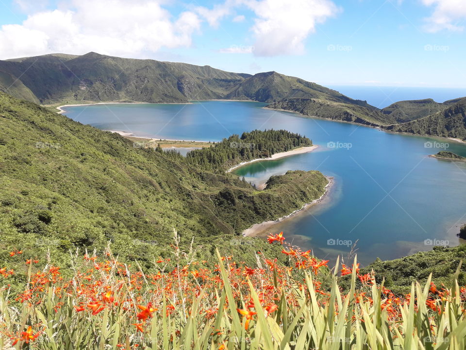 landscape of the Azores