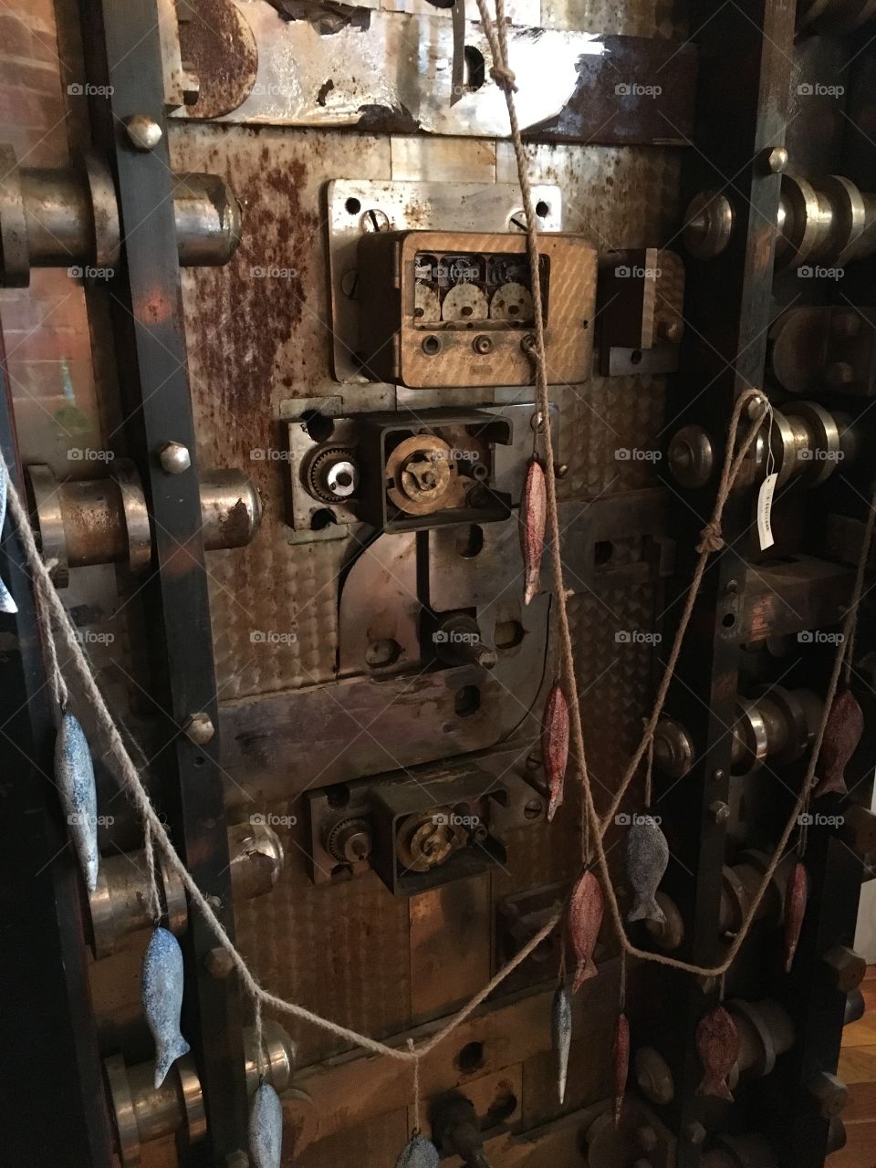 Vintage bank vault