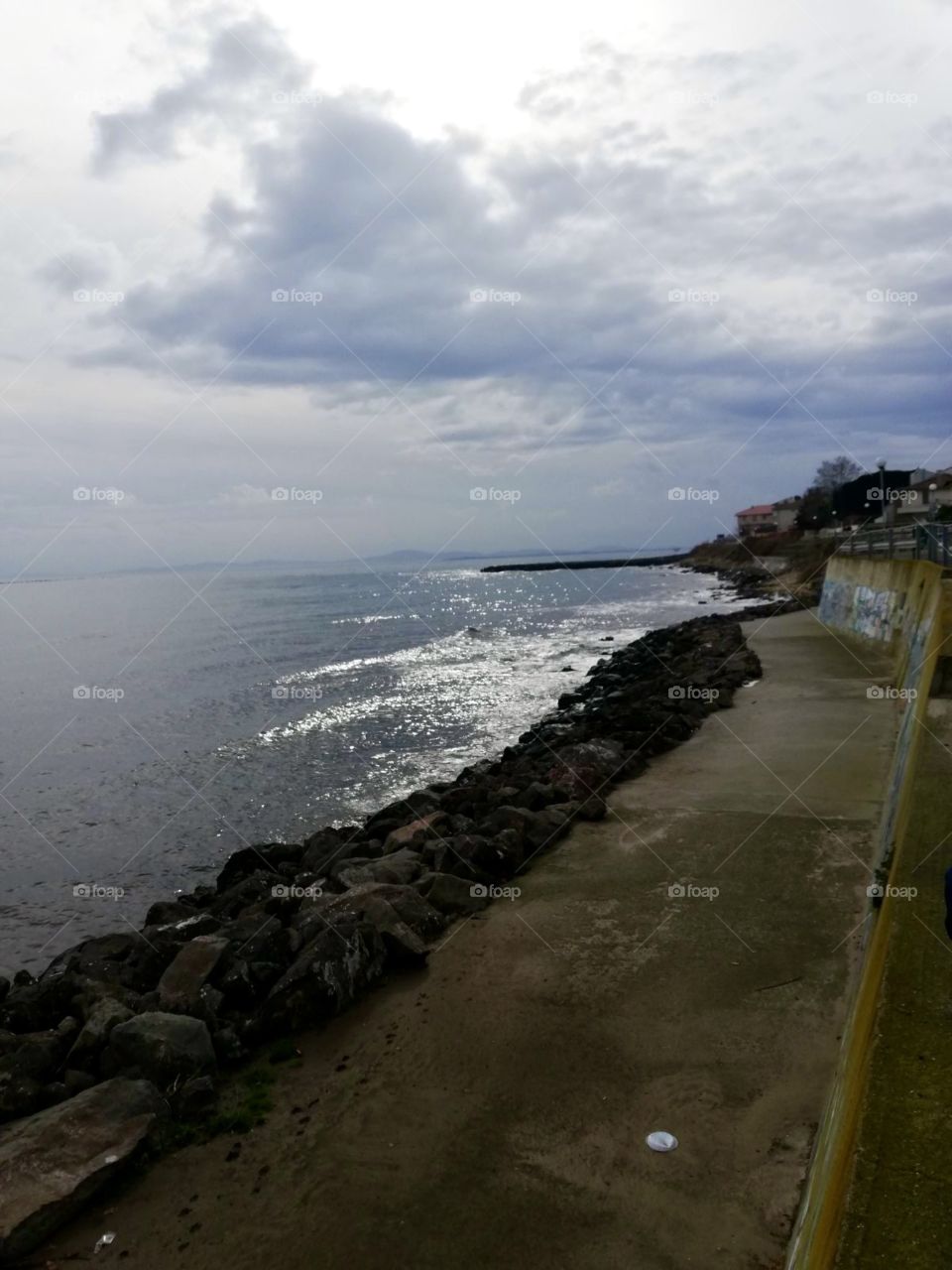 Sea view from today.