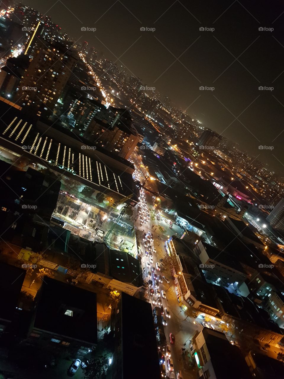 Tacos en el centro de Santiago