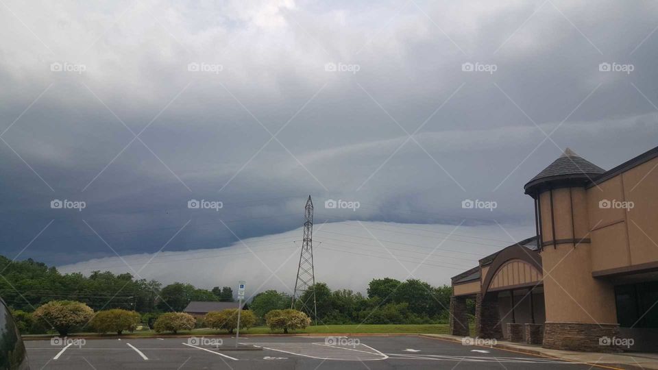 I love the way clouds can make you see something that's not really there