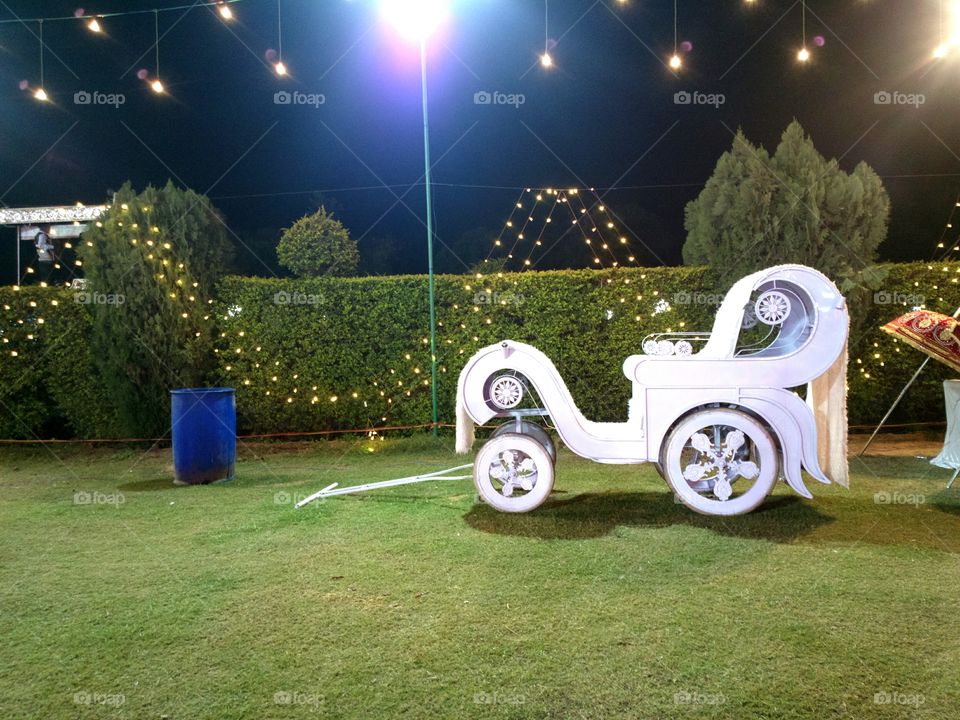 decoration at wedding venue