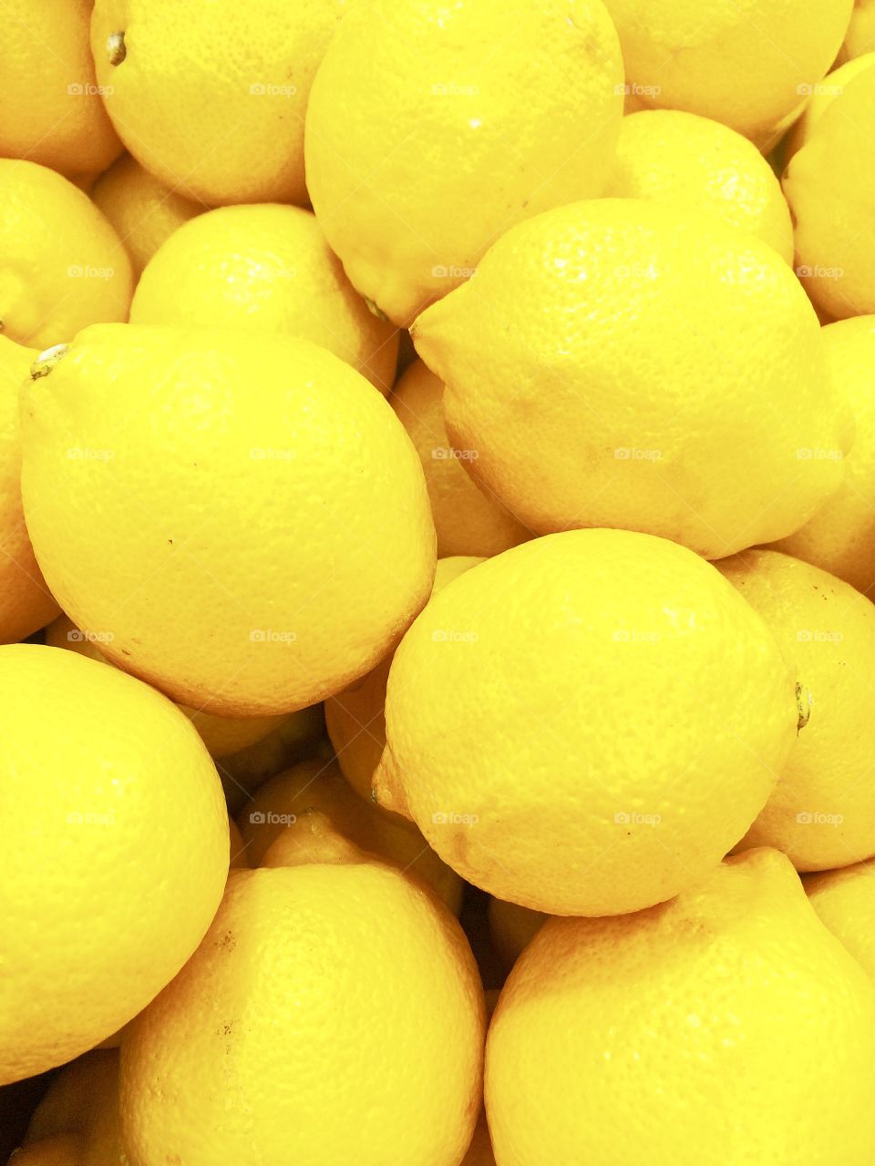 yellow lemons