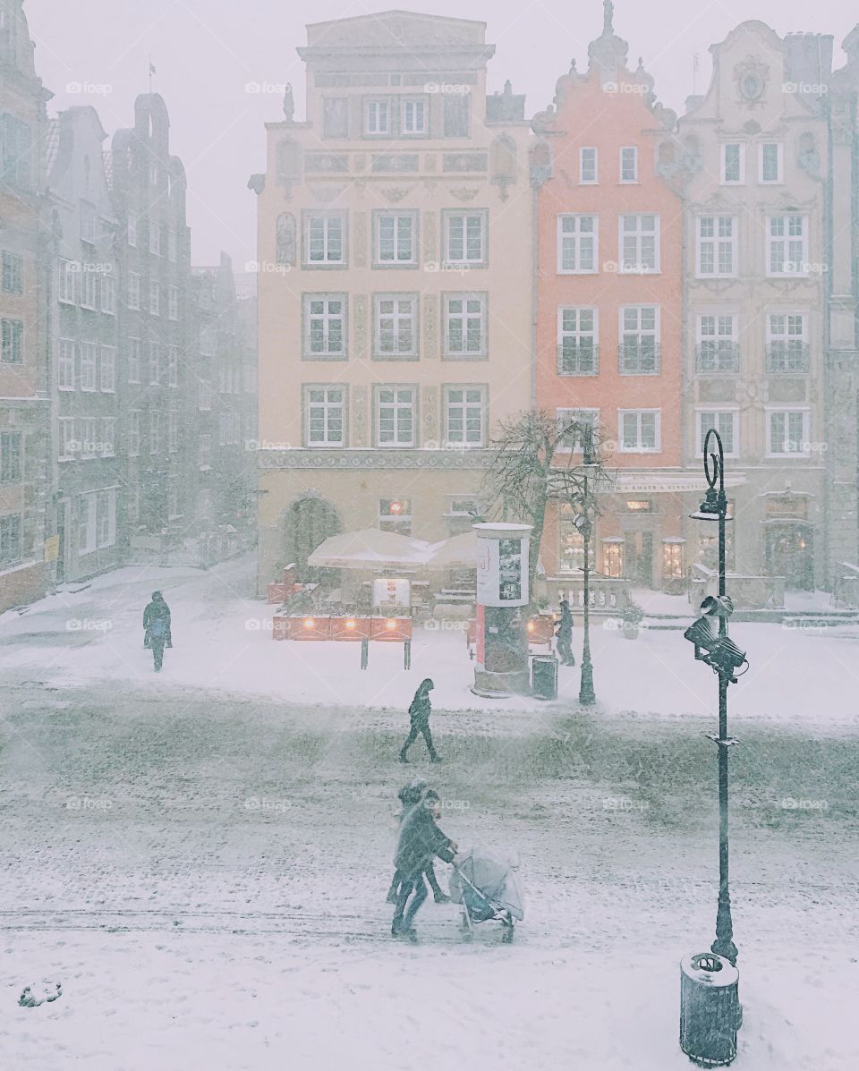 winter in Gdansk