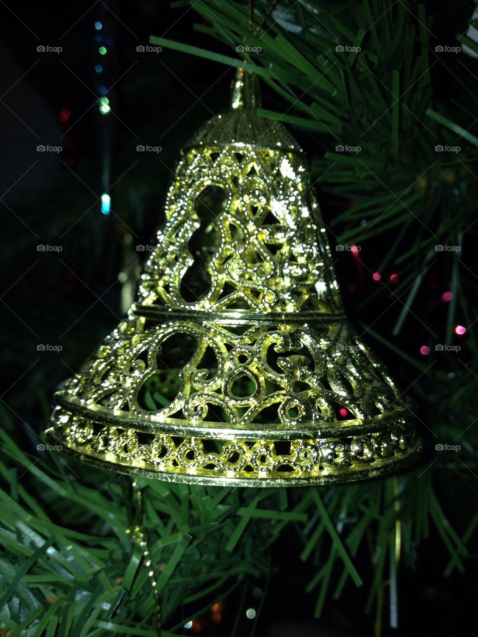 tree christmas gold xmas by sunnydee