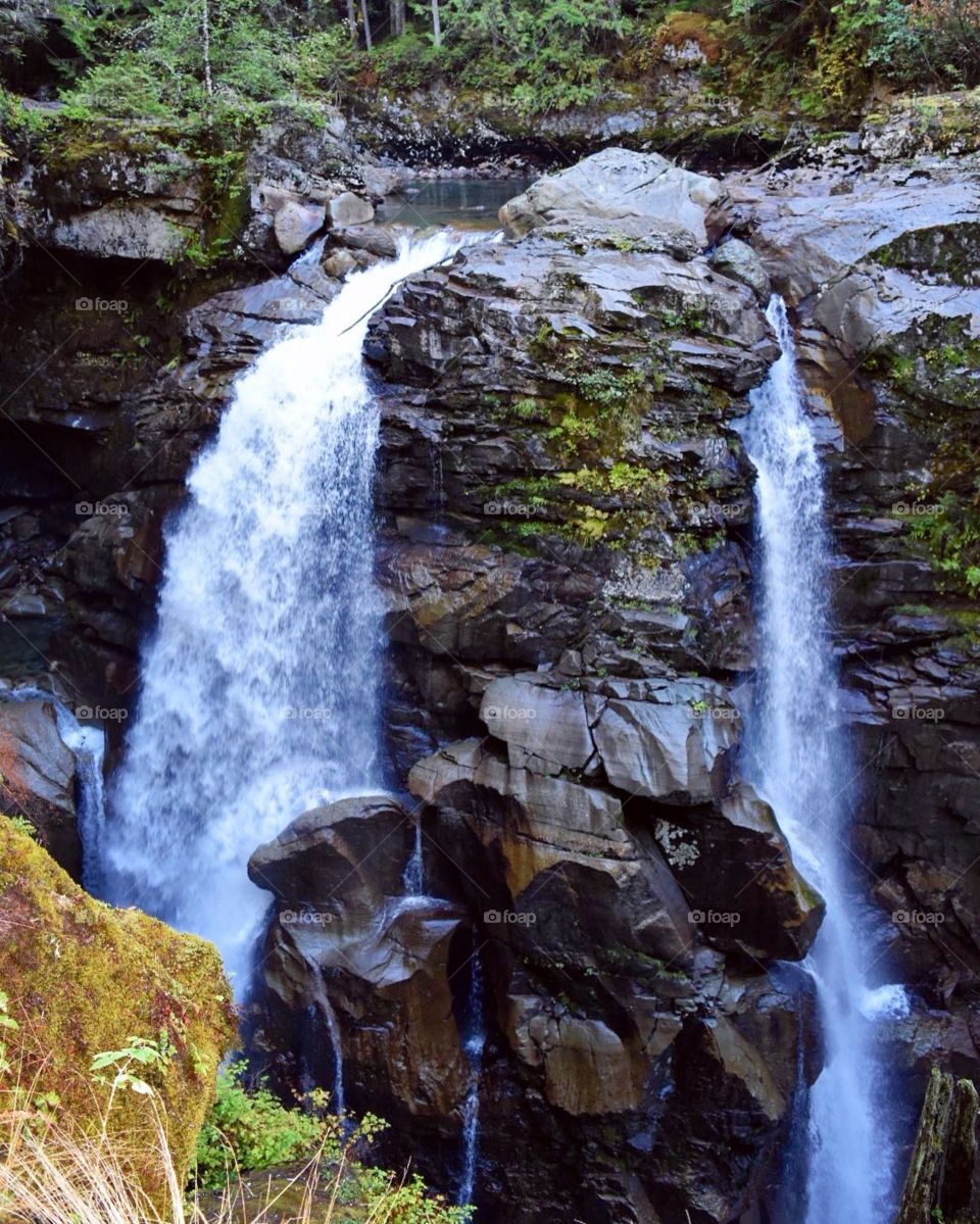 Nooksack Falls in Washington State.