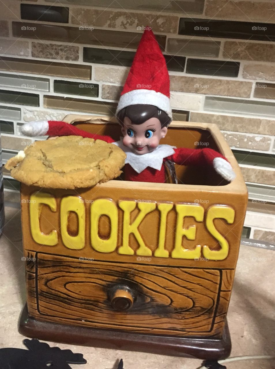 Elf and Cookies 