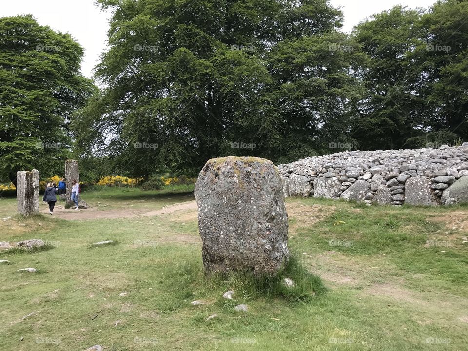 Standing stone