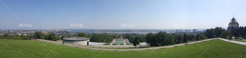 Volgograd cityscape 