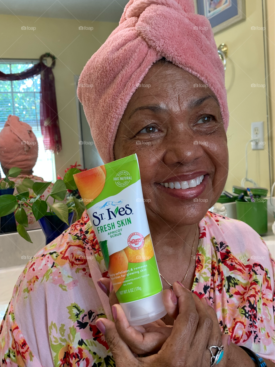 St. Ives Apricot Facial Scrub is great for any skin type, it removes dead skin, helps prevent breakouts. 100% Natural Exfoliants. Great product and also gentle on the skin.