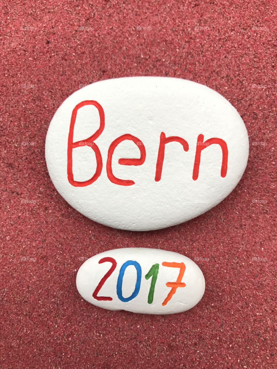 Bern 2017 with stone design