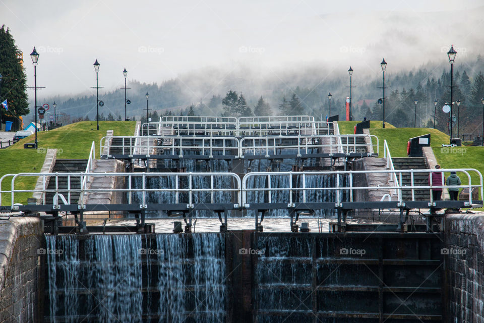 Locks on Loch Ness