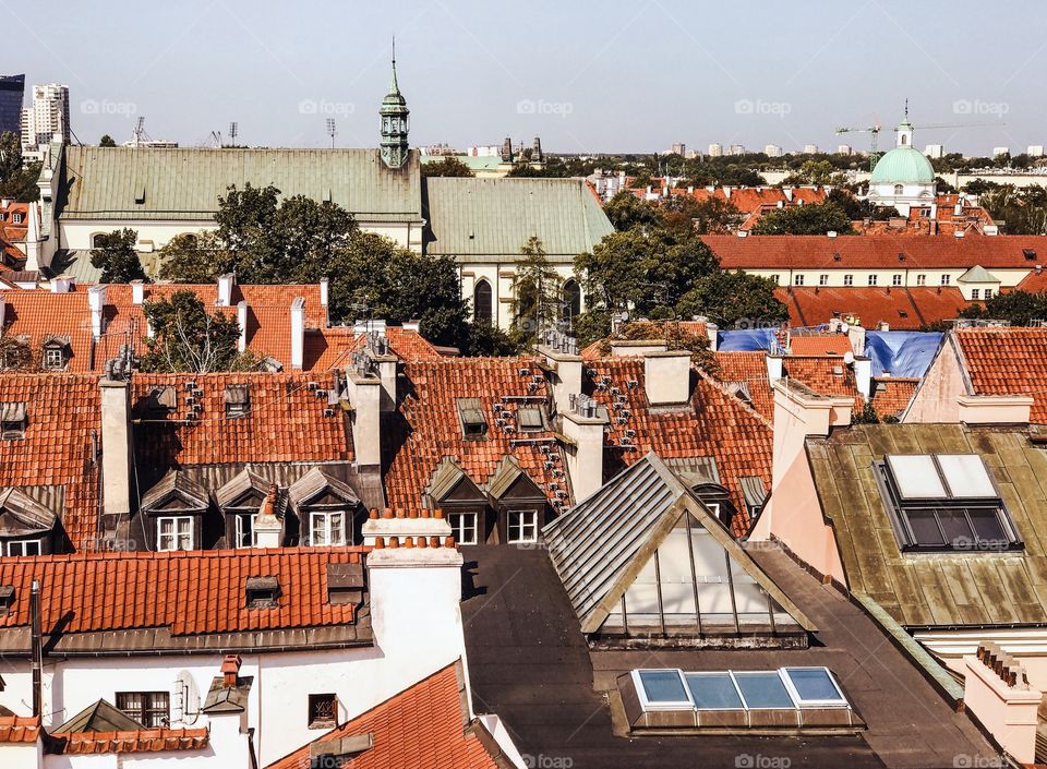 Roof, Architecture, Town, House, City