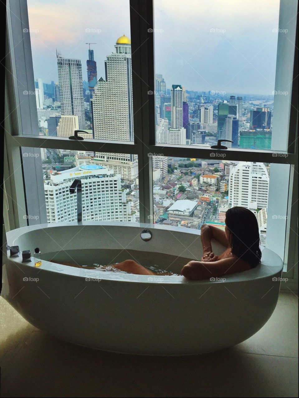 Bathtub with s view