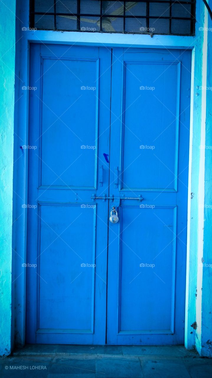 locked door for some reason