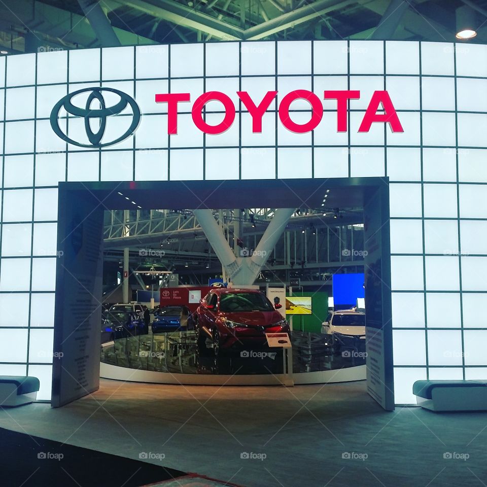 Toyota Lighted Banner