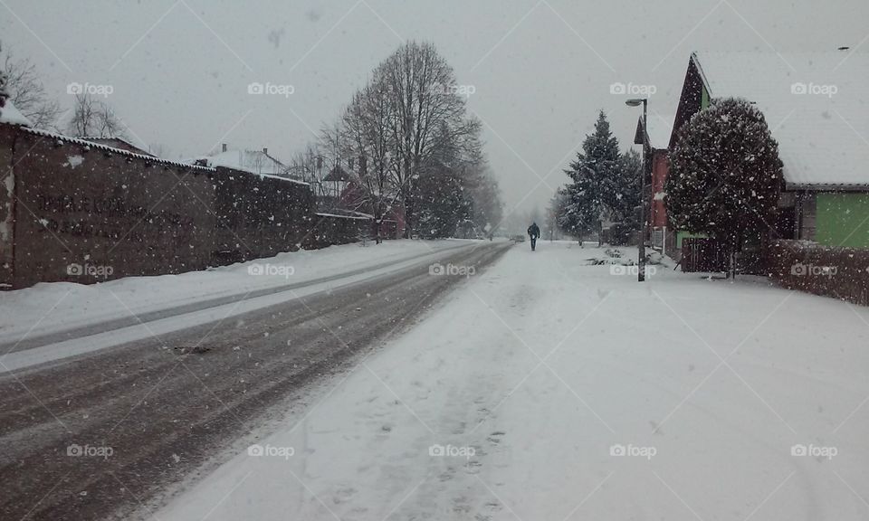 #snowy#street