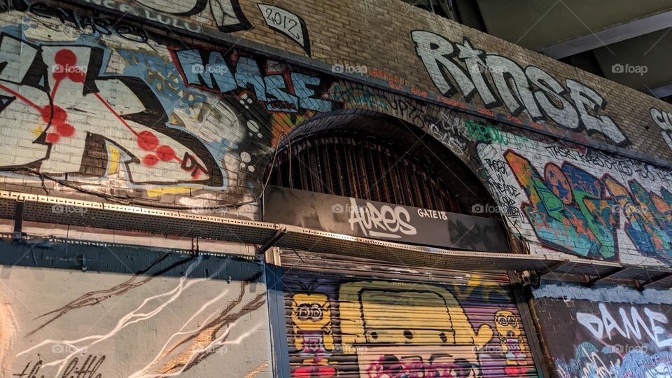 The Graffiti Tunnel, Waterloo, London