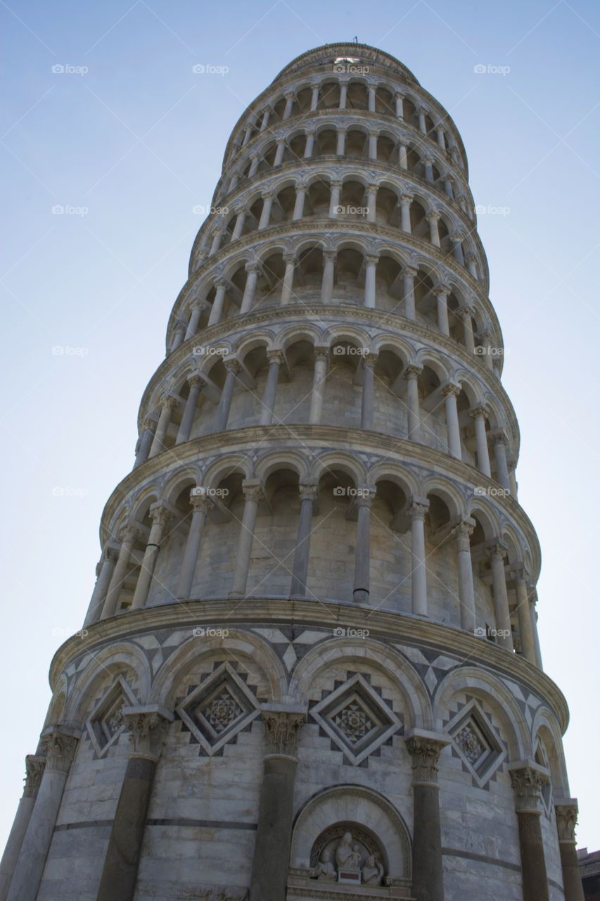 The landing tower of Pisa