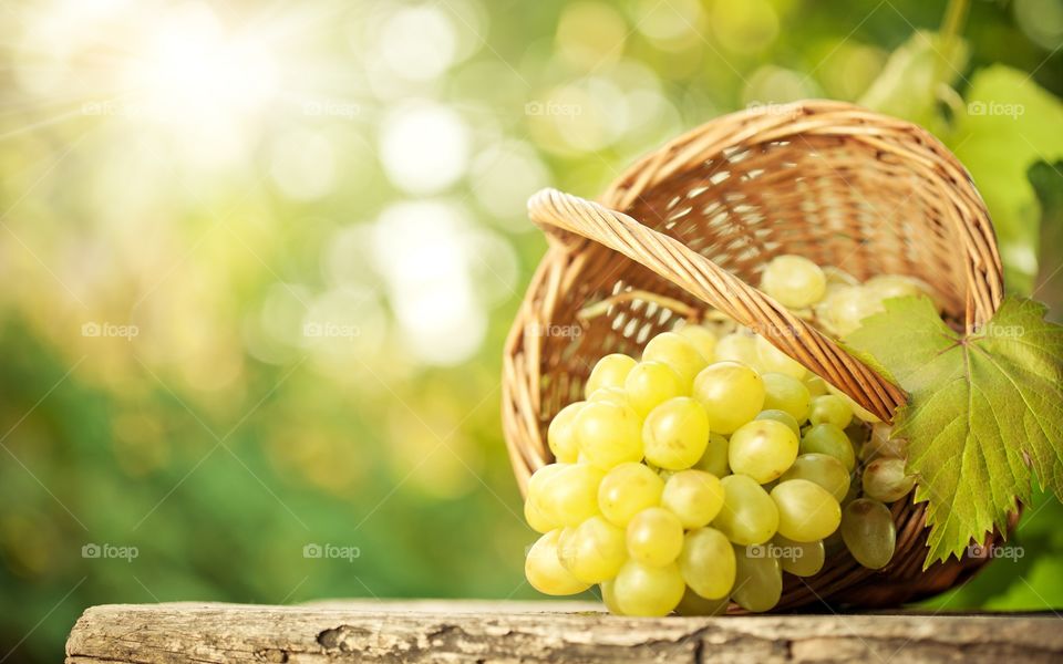 yellow grapes