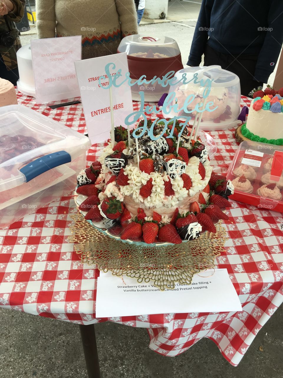 strawberry cakes 