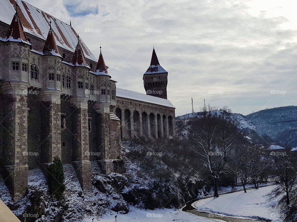 the castle of the Corvins from Hunedoara