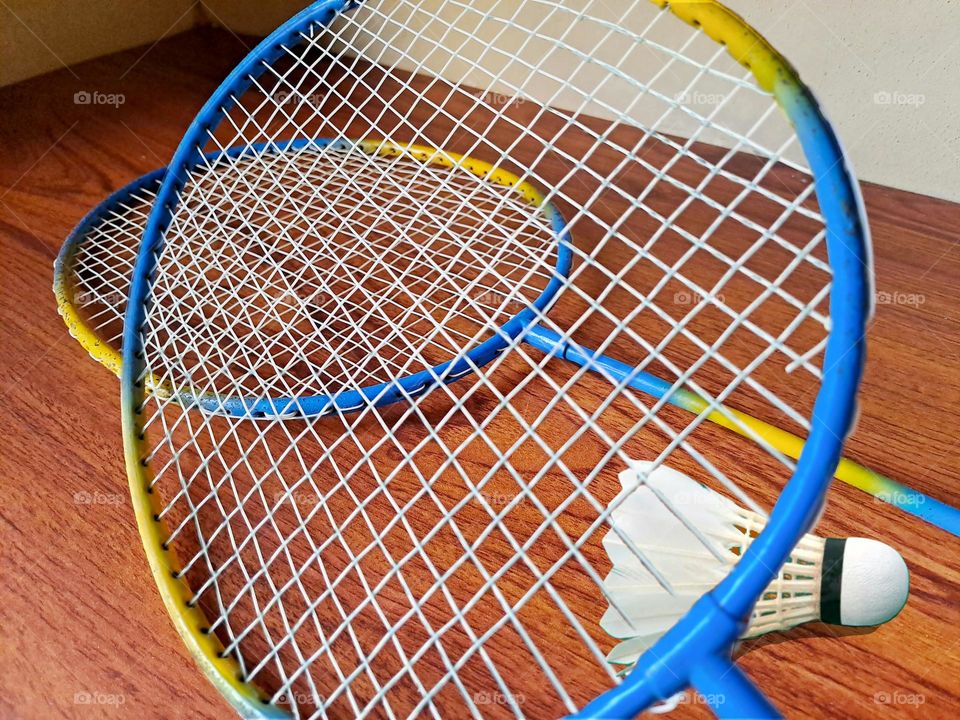 Badminton: This is what they play when they're bored.!