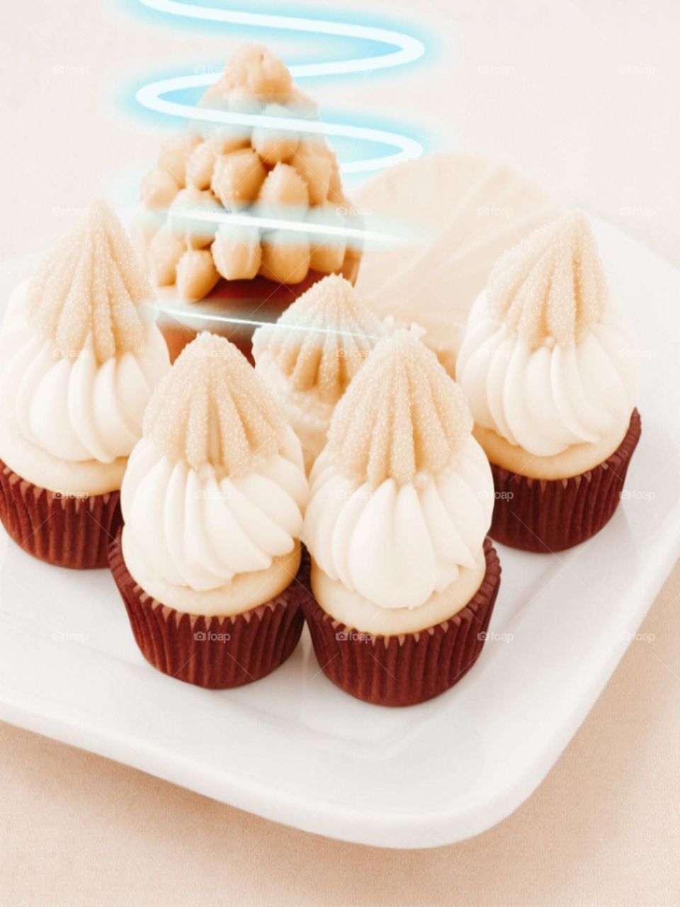 White chocolate and coconut sweets