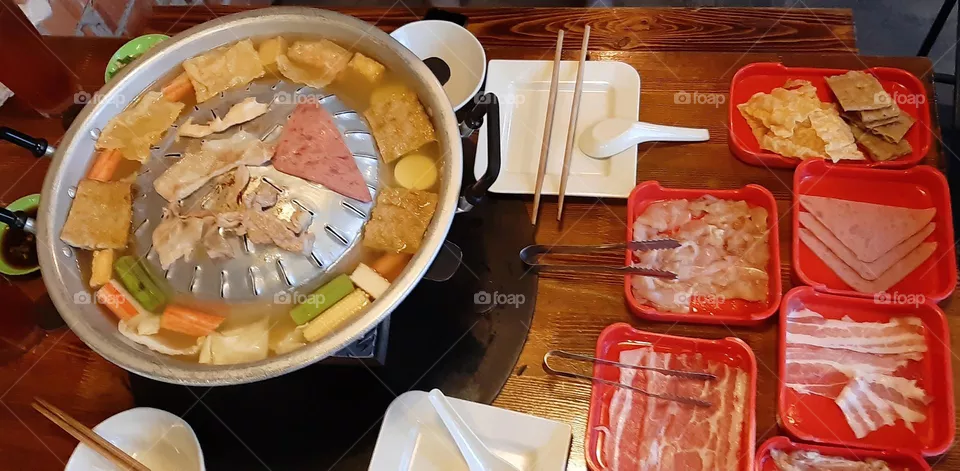 Korean hot pot