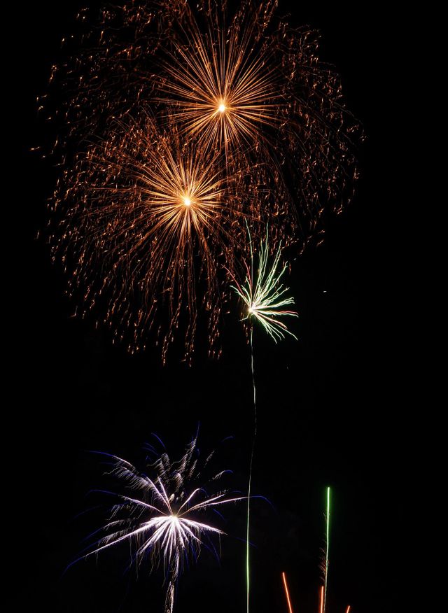Fireworks on New Years Eve