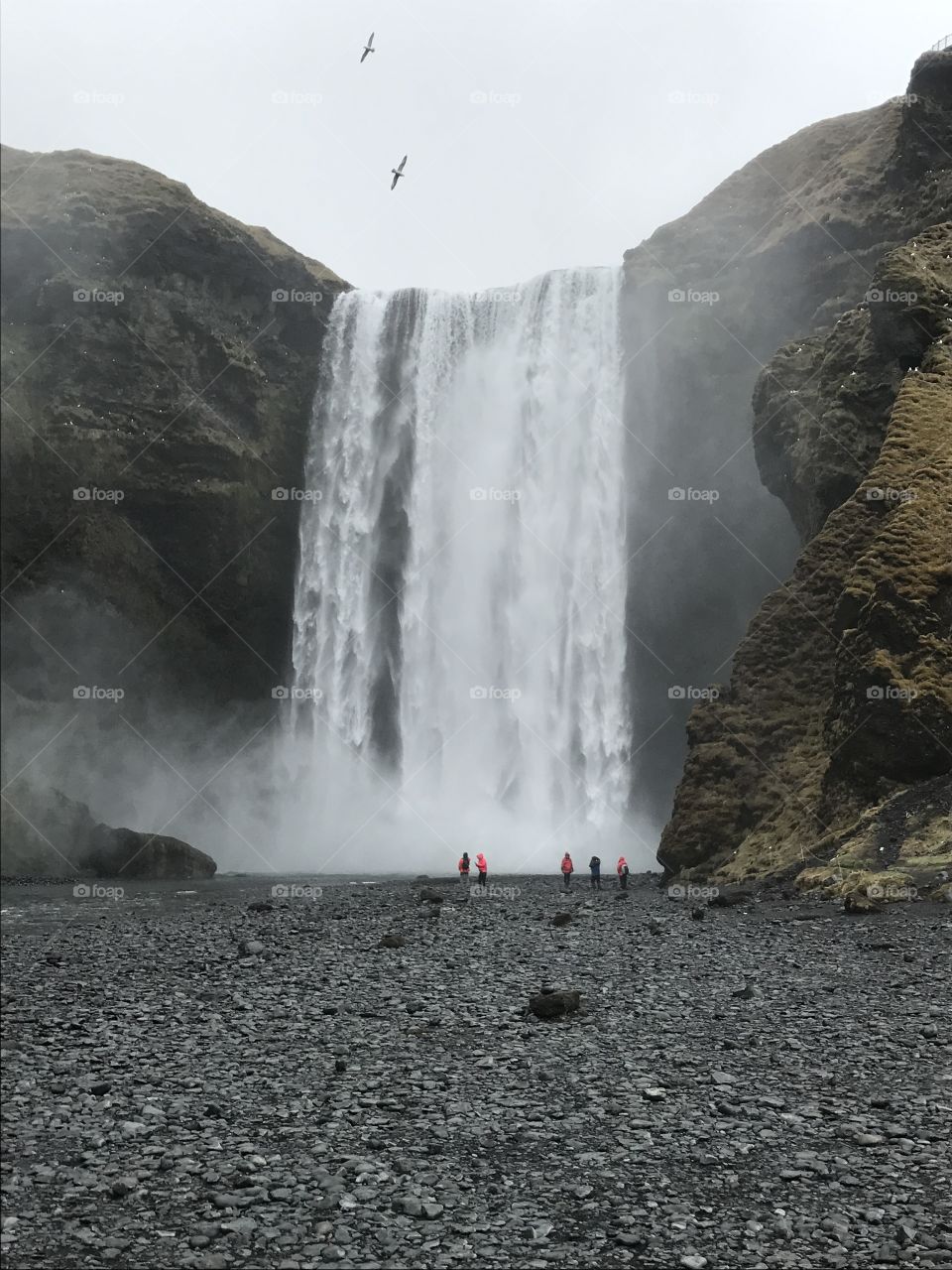 Skogafoss waterfall, Iceland 