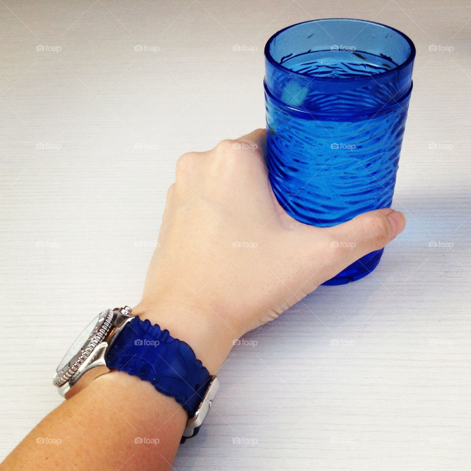blue water watch liquid by pamrampampam