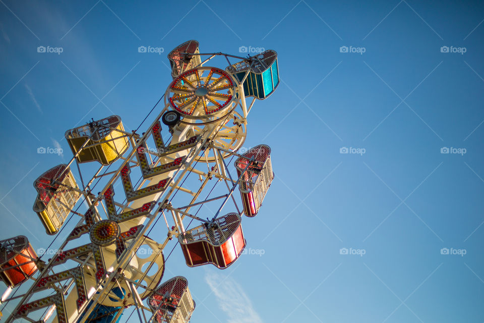 Zipper Ride at the Carnival