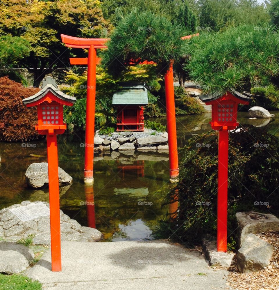 Pagoda . Point Defiance Park