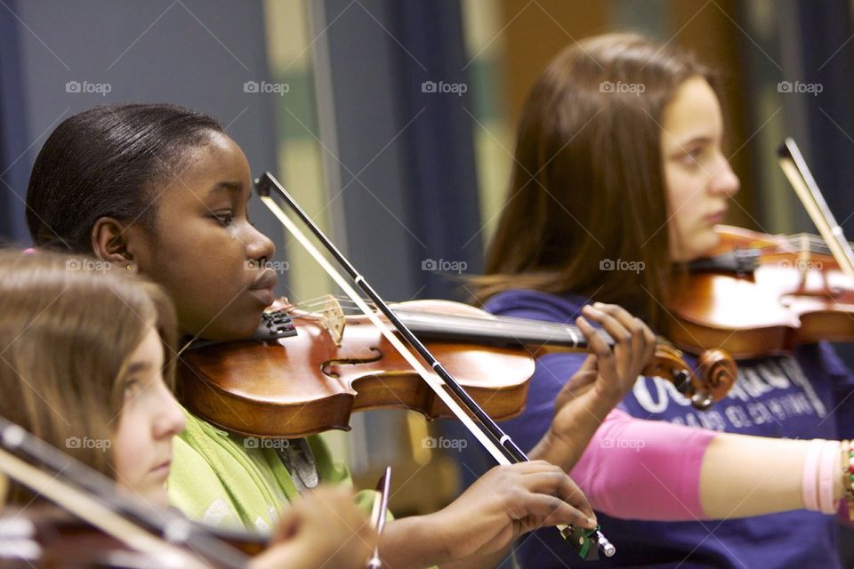 Violin practice 