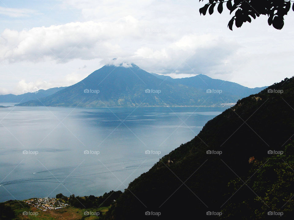lake atitlan guatemala volcano panajachel lago atitlan by jpt4u