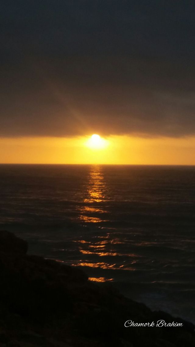 Amazing sunset in Mirlft ,in the region of Ifni,Morocco