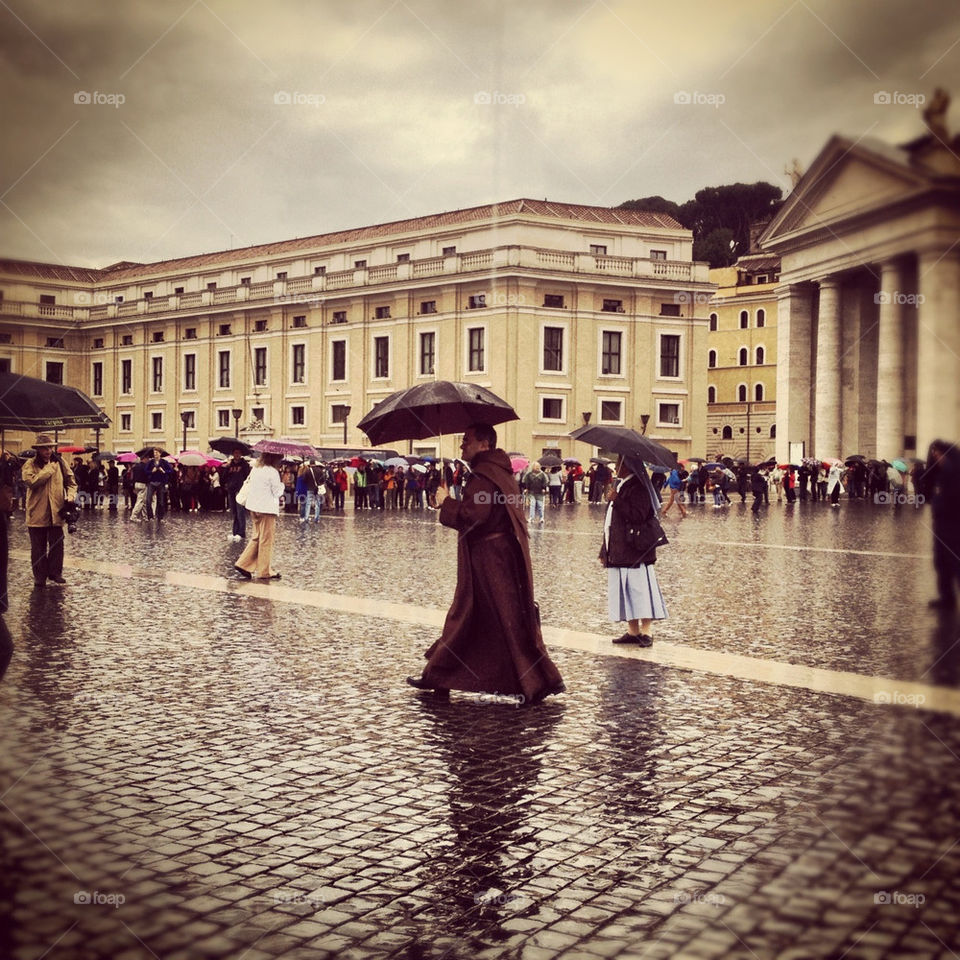 weather rain rome vatican by p_razzed