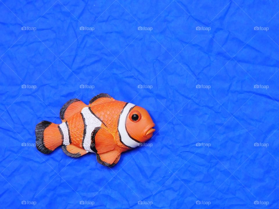 Clownfish figure