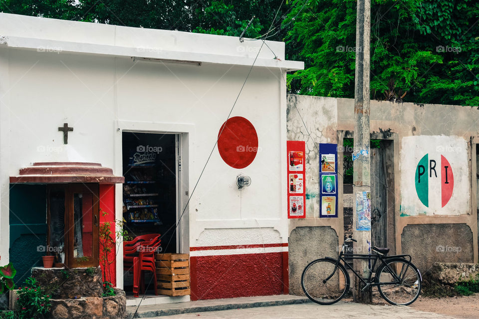 Mexican Store. Photographed in Mexico