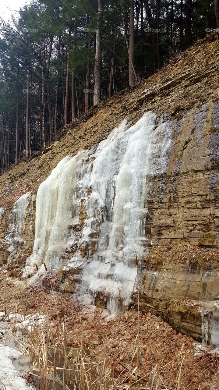 ice waterfall